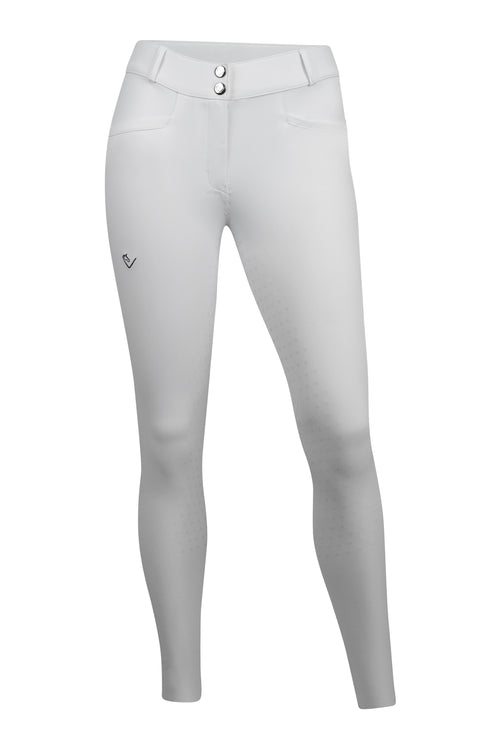 Belissimo Turnier-Reithose Vollgrip - White