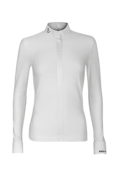 Kannan Turniershirt Langarm - White