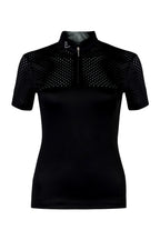 Funktionsshirt Star Gold Young Riders Kurzarm - Black