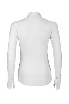Kannan Turniershirt Langarm - White