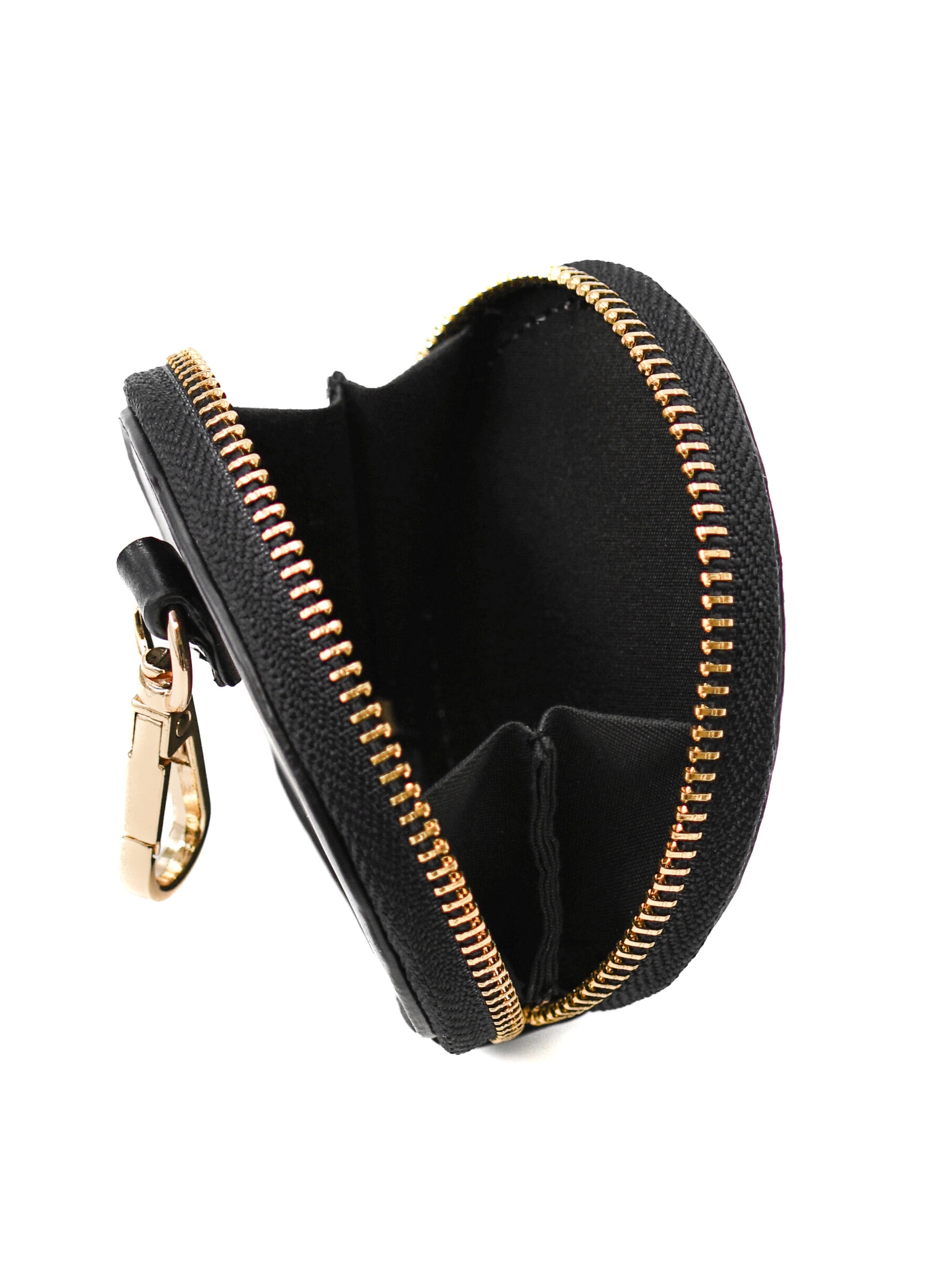 Coin Case Black/Gold für Tragegurt