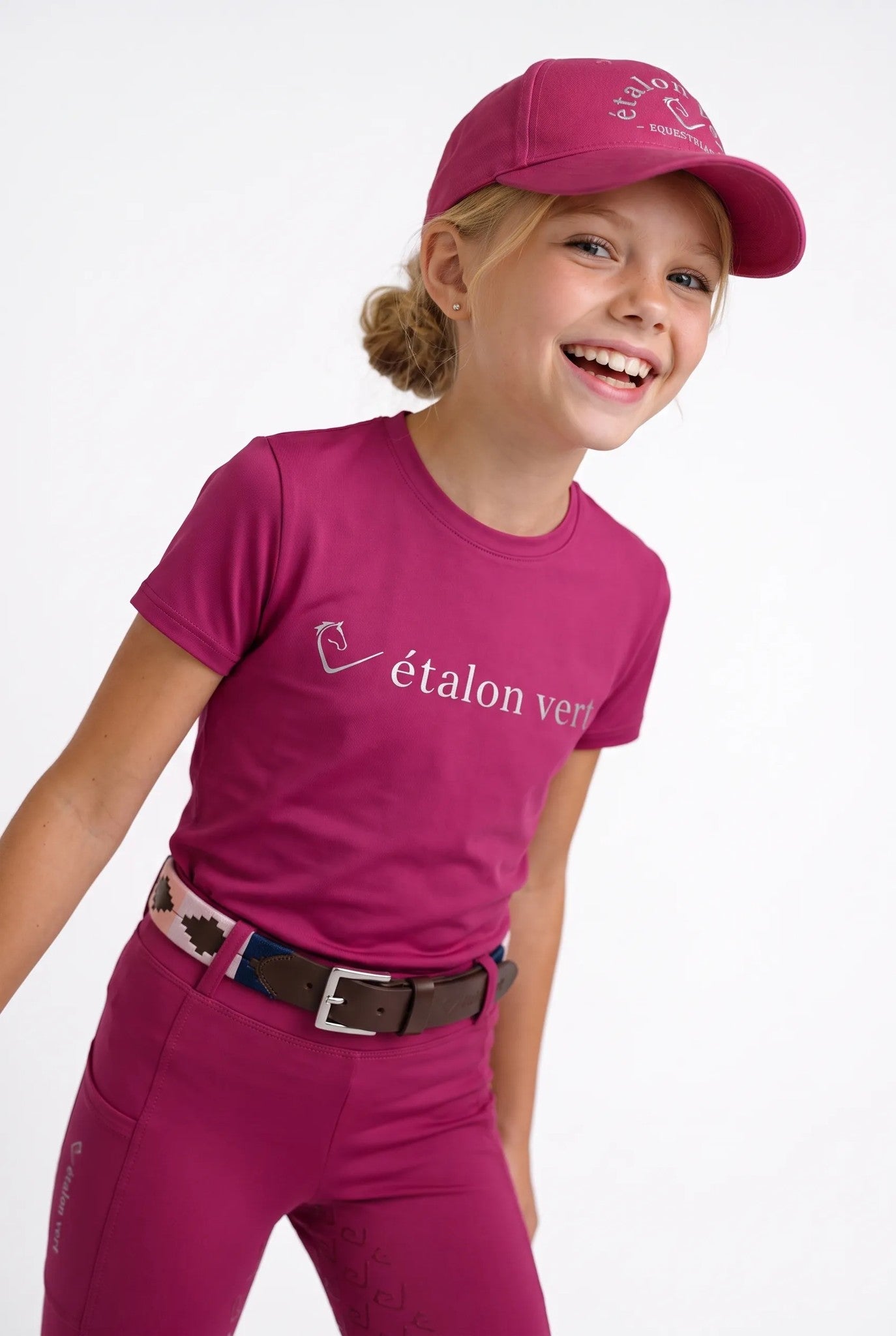 Logoshirt Quiwi Dream Young Riders- Aachen Riders Club - Very Berry
