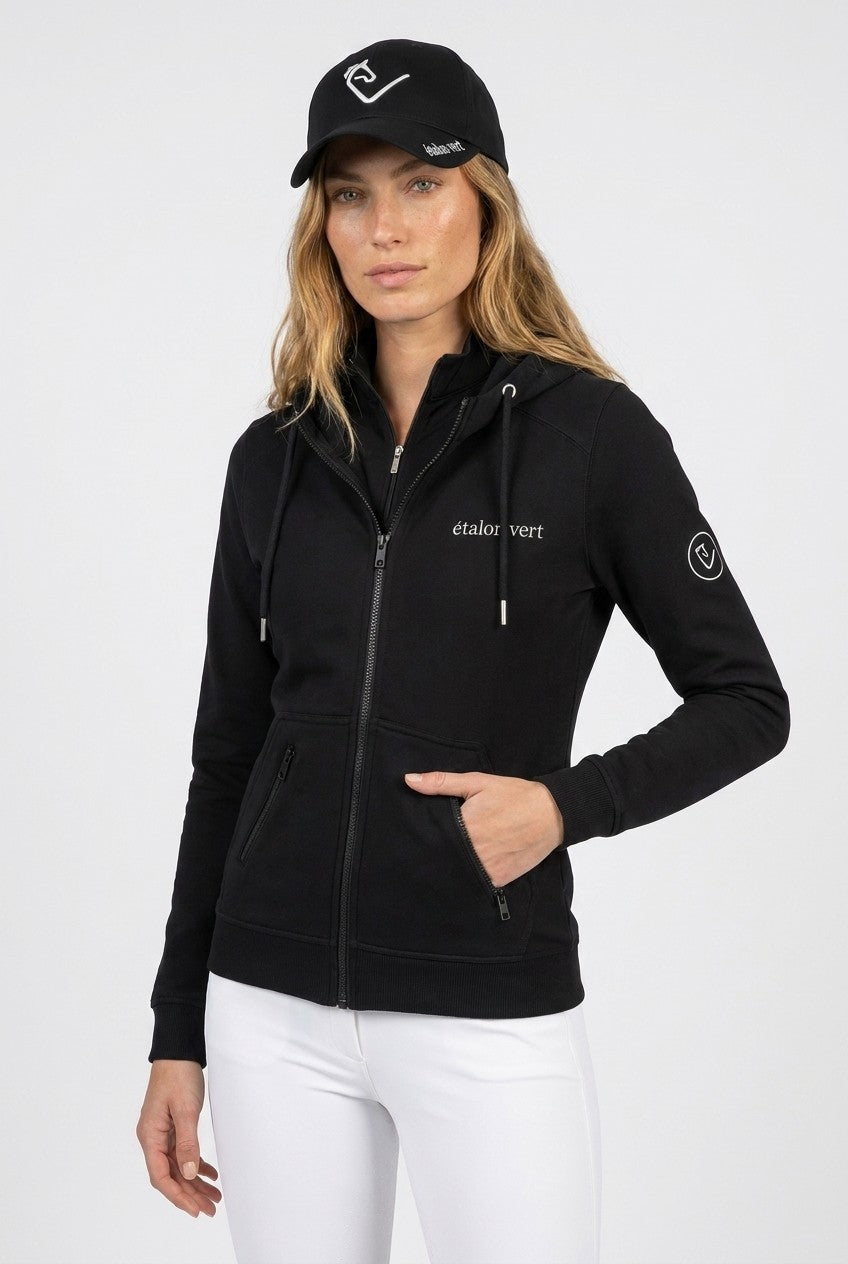 Carthago Zip Jacke - Aachen Riders Club - Black