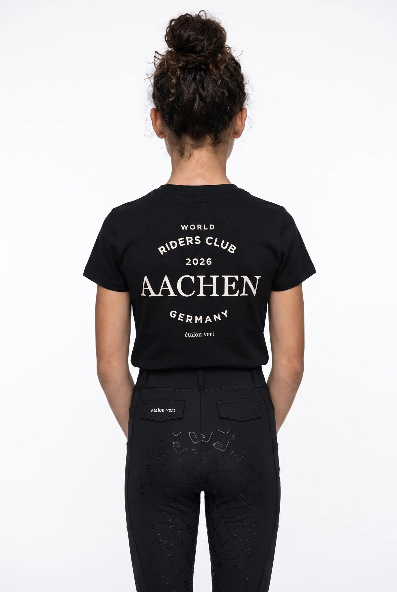 Logoshirt Quiwi Dream Young Riders - Aachen Riders Club - Black