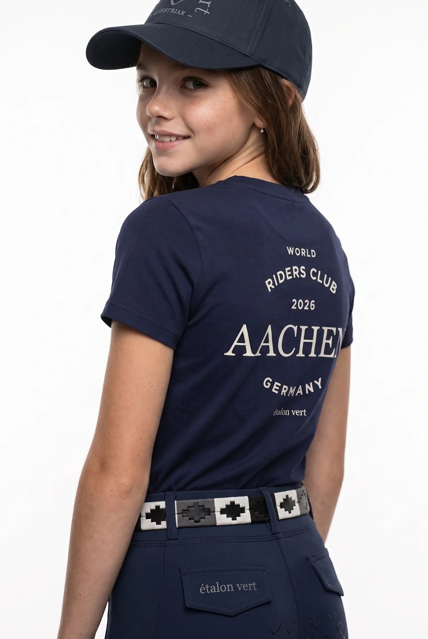 Logoshirt Quiwi Dream Young Riders - Aachen Riders Club - Navy