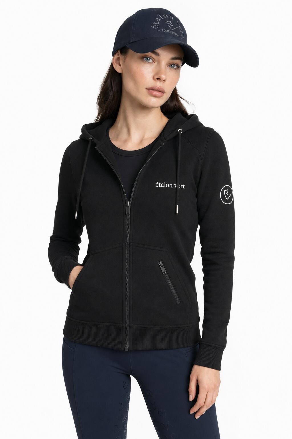 Carthago Zip Jacke - Aachen Riders Club - Black