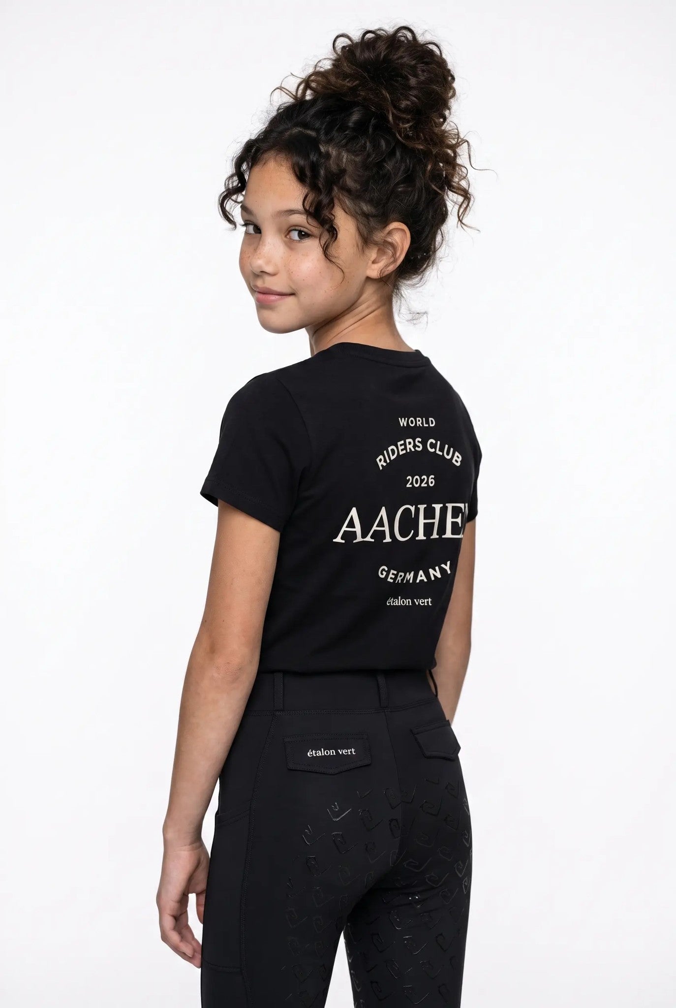 Logoshirt Quiwi Dream Young Riders - Aachen Riders Club - Black