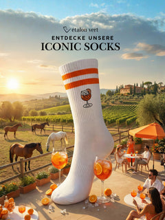 Sportsocken - Orange Spritz Icon