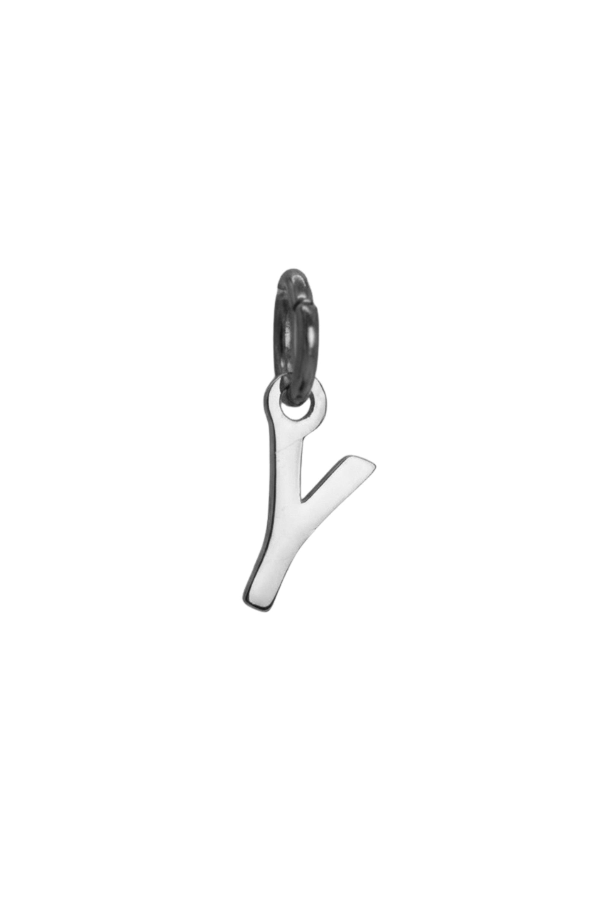 Charm - Buchstaben - Silber