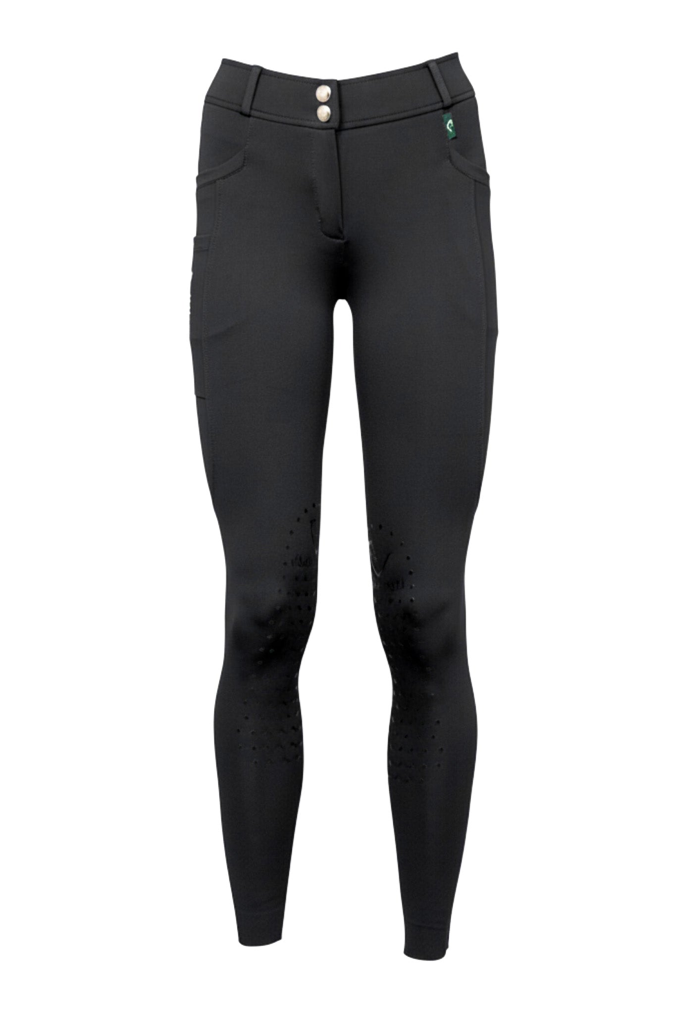 Belissimo 2.0 - Compression Reithose Kniegrip - Black
