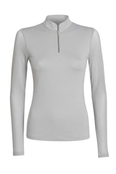 Contendro 2.0 Funktionsshirt Langarm - Mesh - Light Grey - Young Riders