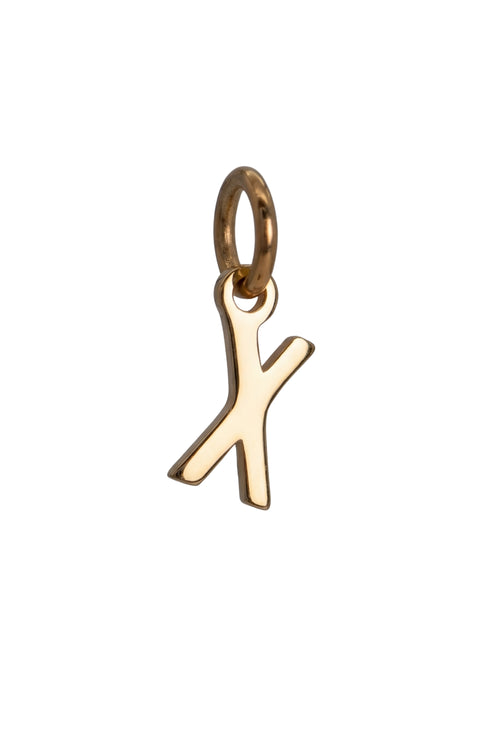 Charm - Buchstaben - Gold