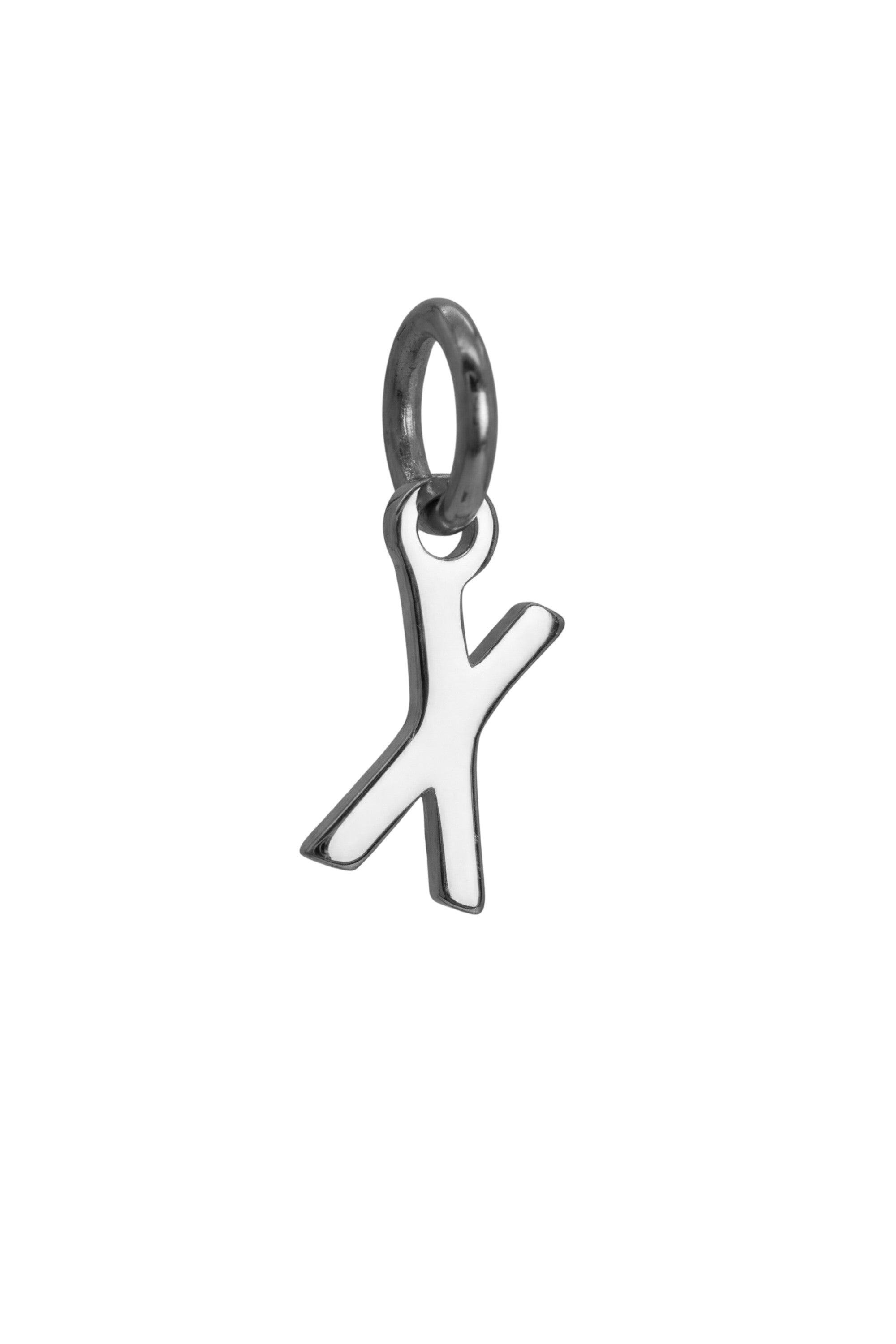 Charm - Buchstaben - Silber