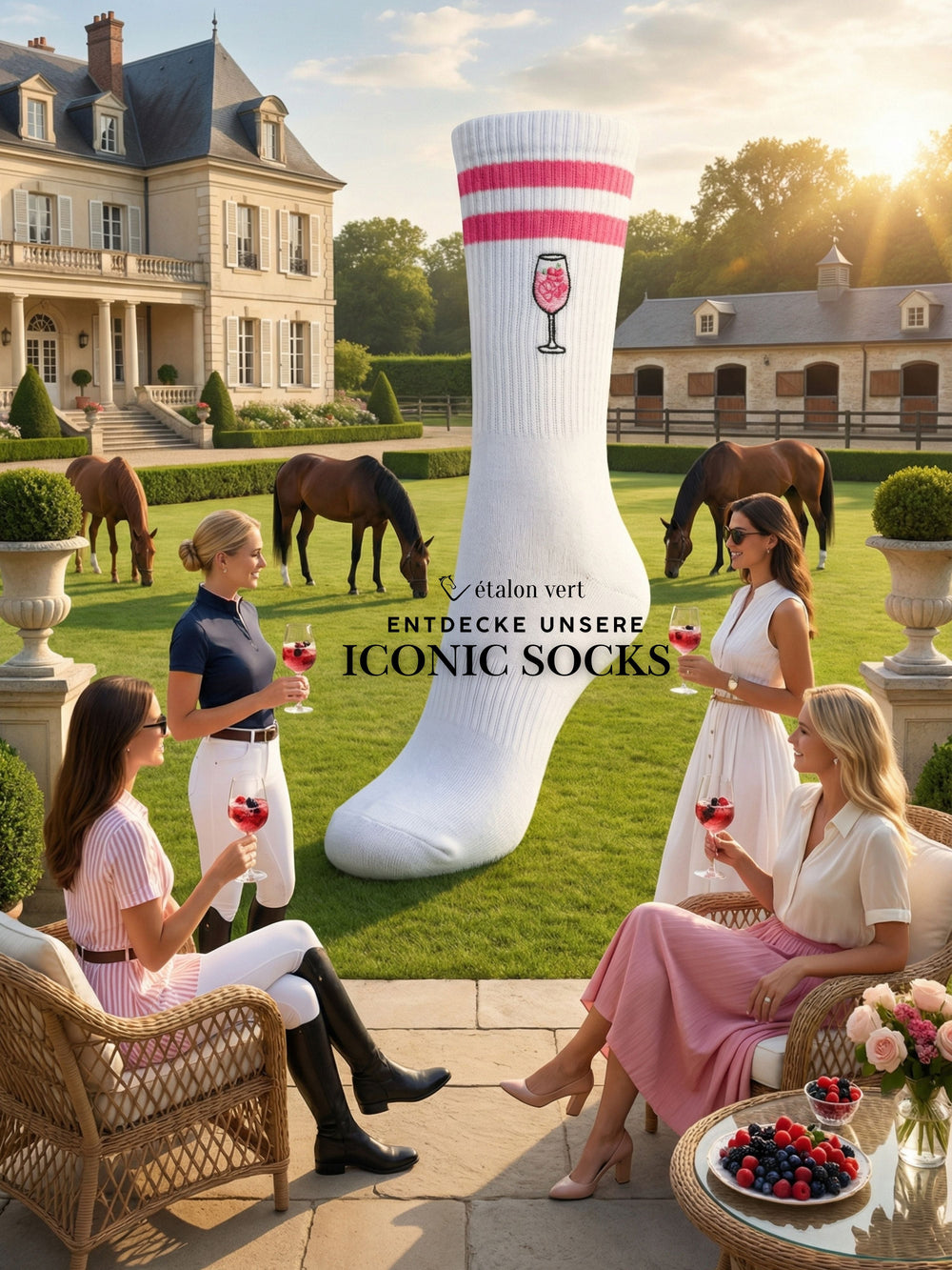 Sports socks - Cocktail Wildberry Icon