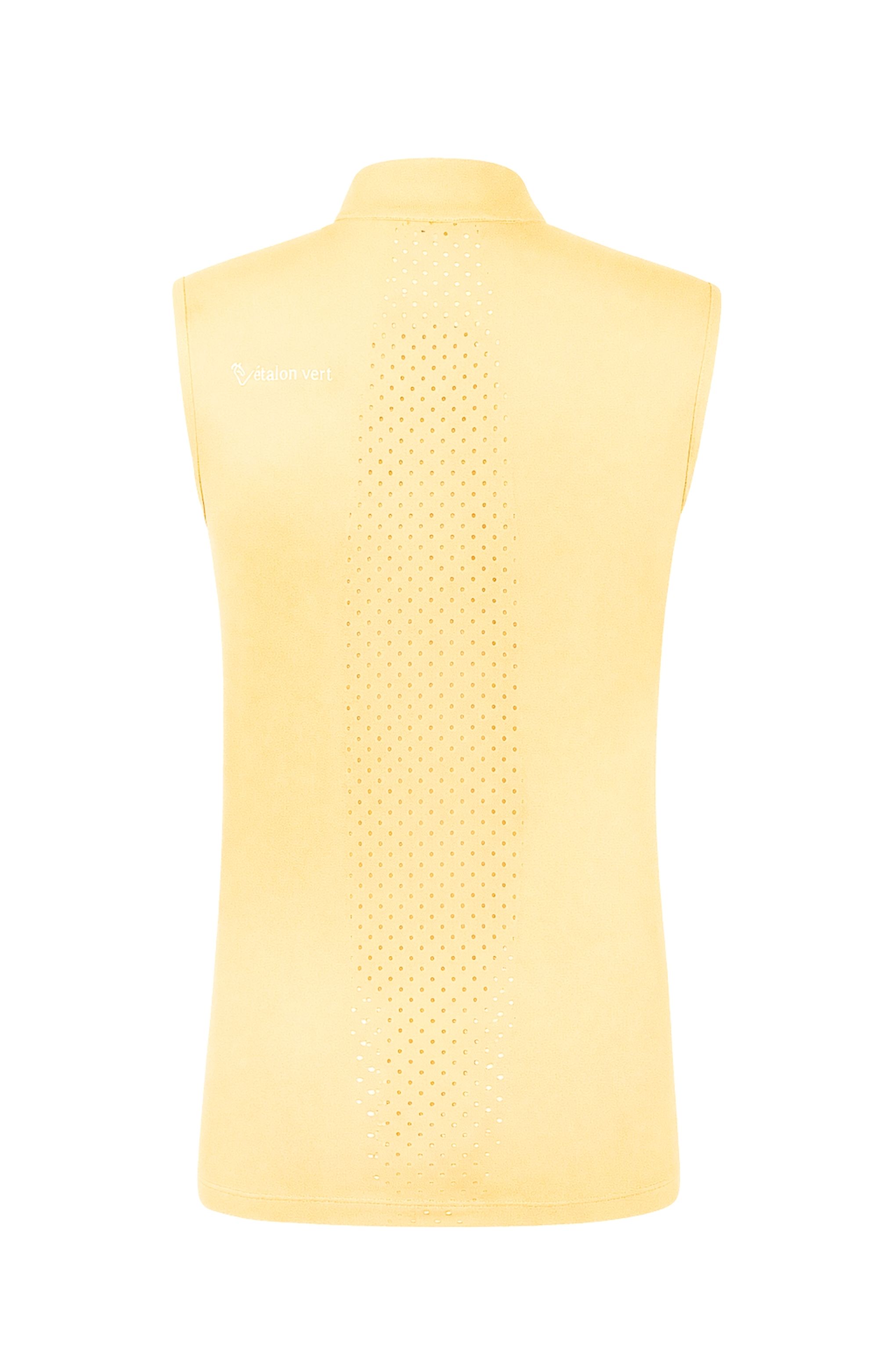Functional shirt Star Gold Young Riders Sleeveless - White