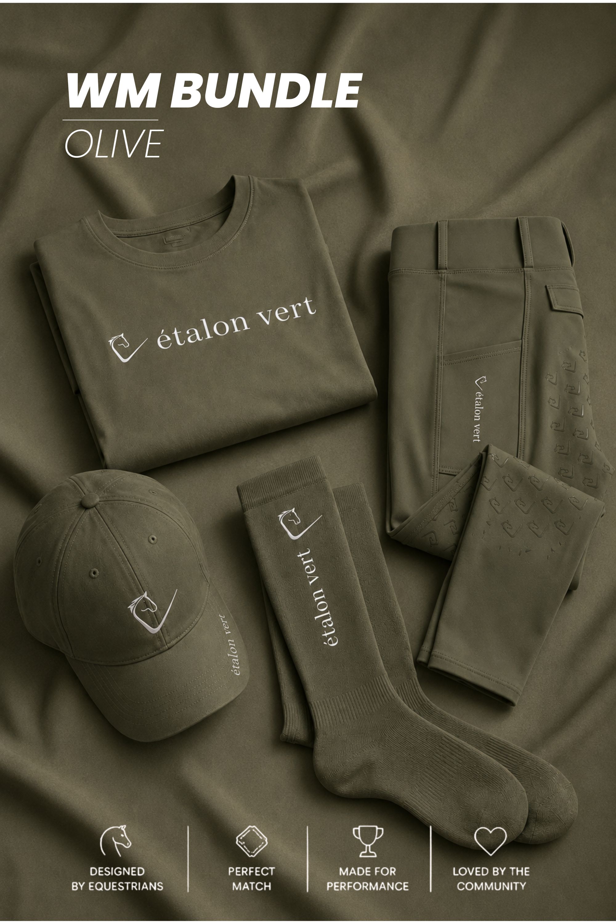 étalon vert WM-Bundle - Olive