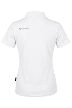 Funktionsshirt Star Gold Mesh - White - Glitter Edition - Young Riders