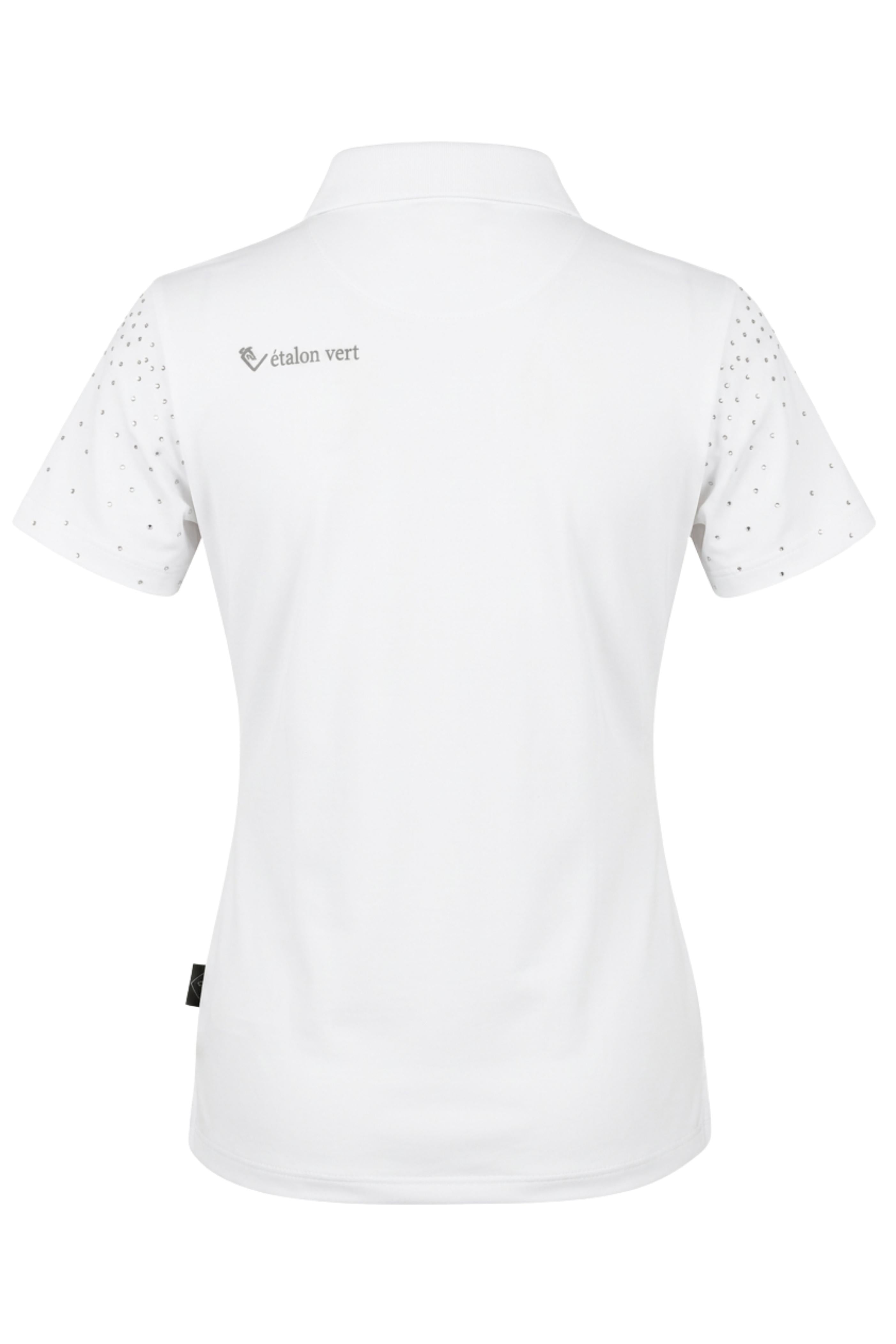 Funktionsshirt Star Gold Mesh - White - Glitter Edition - Young Riders