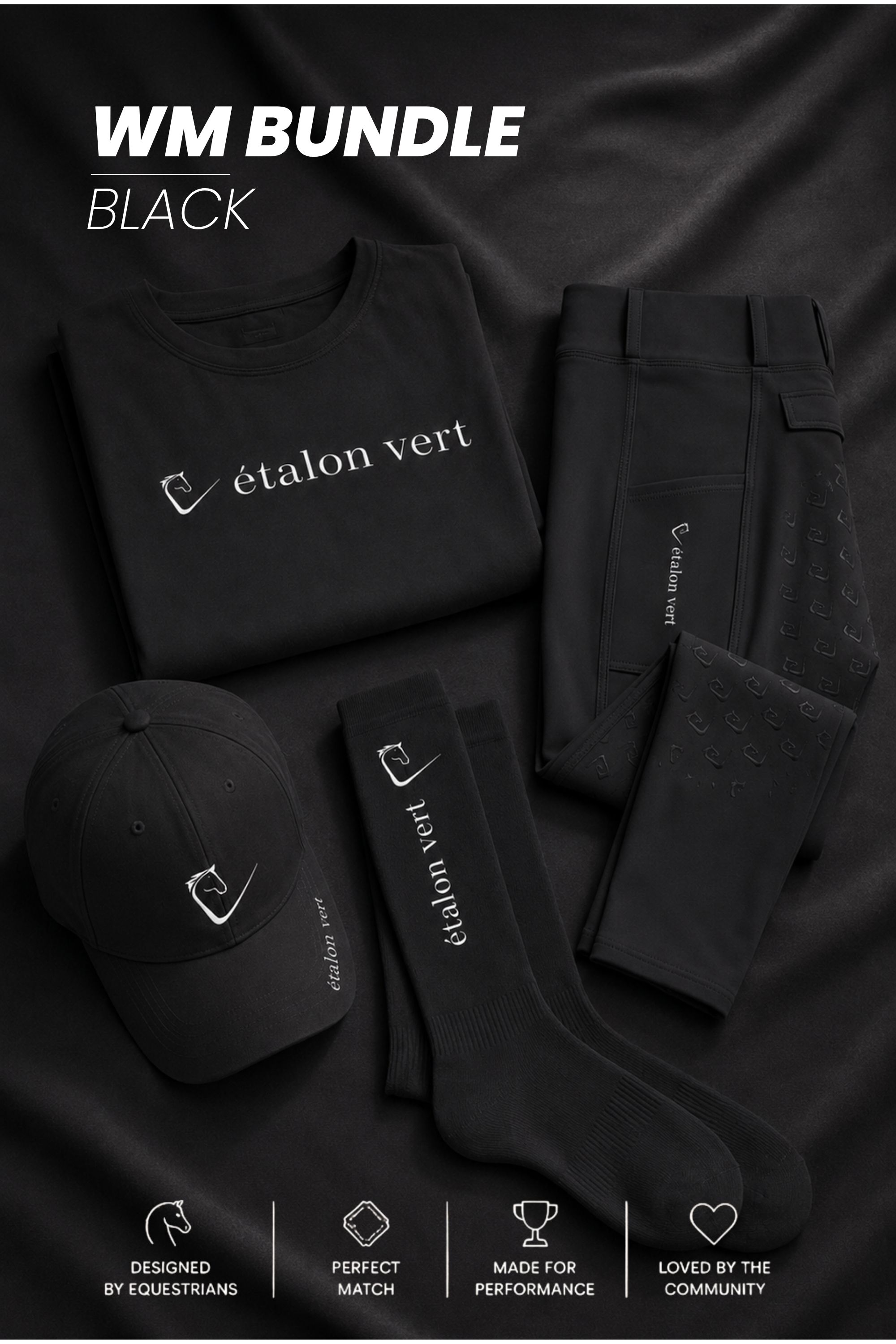 étalon vert WM-Bundle - Black