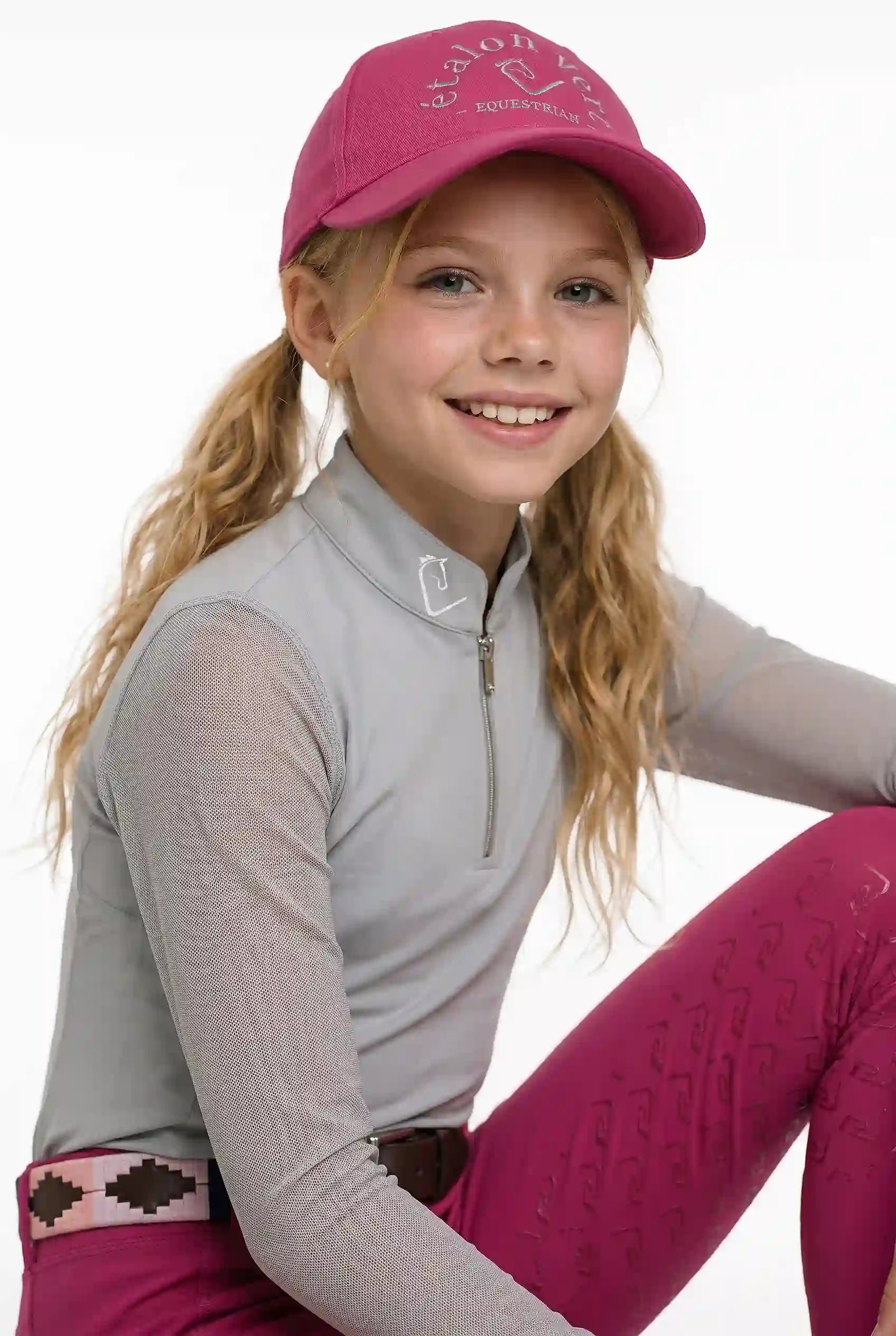 Contendro 2.0 Funktionsshirt Langarm - Mesh - Light Grey - Young Riders