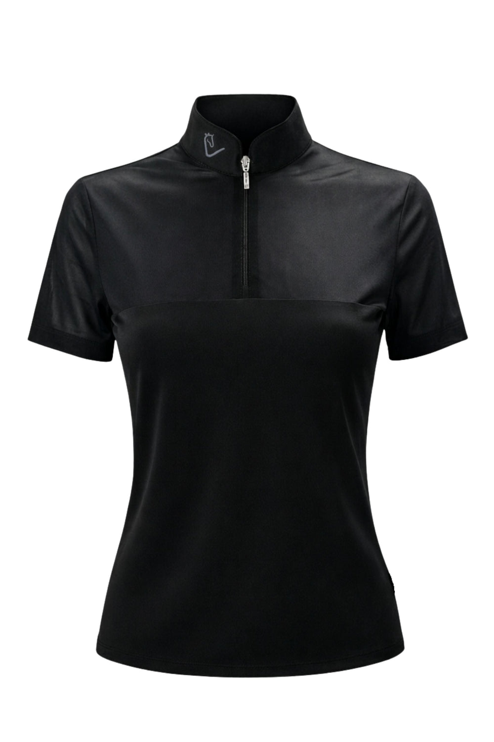 Star Gold Short Sleeve Mesh - Black