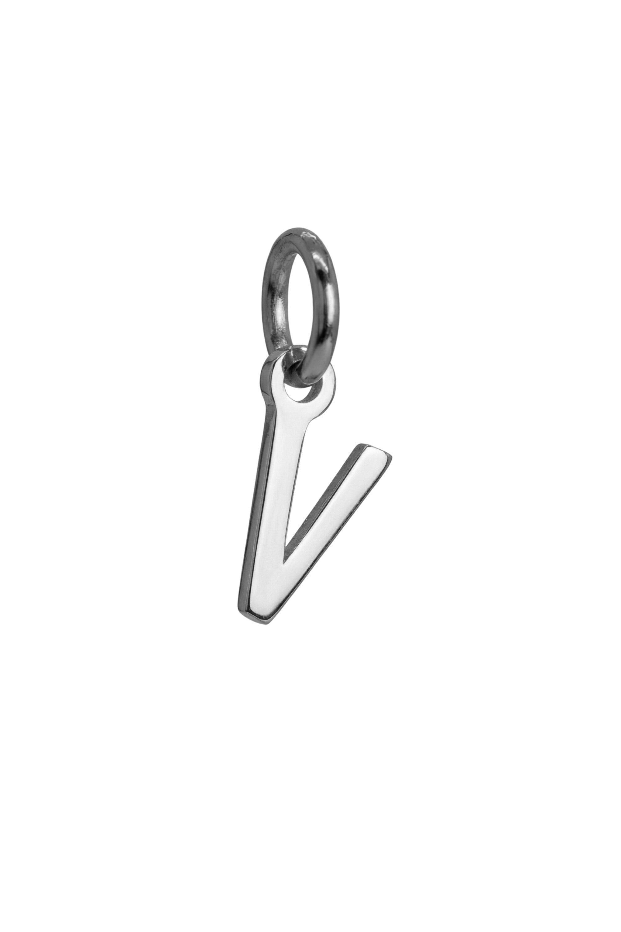 Charm - Buchstaben - Silber