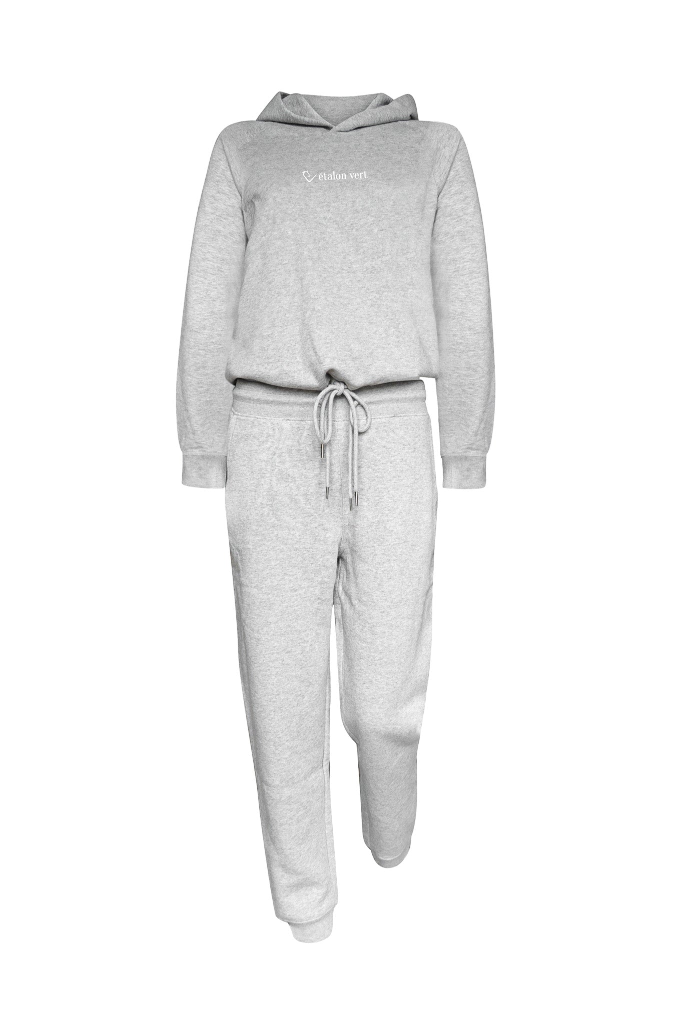 Courage Hoodie Drawstring - Grey