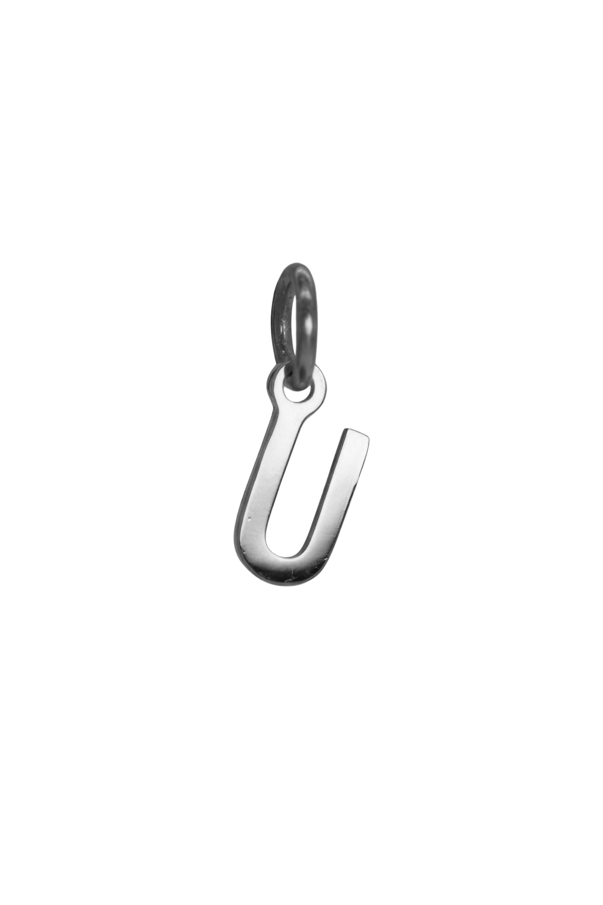 Charm - Buchstaben - Silber