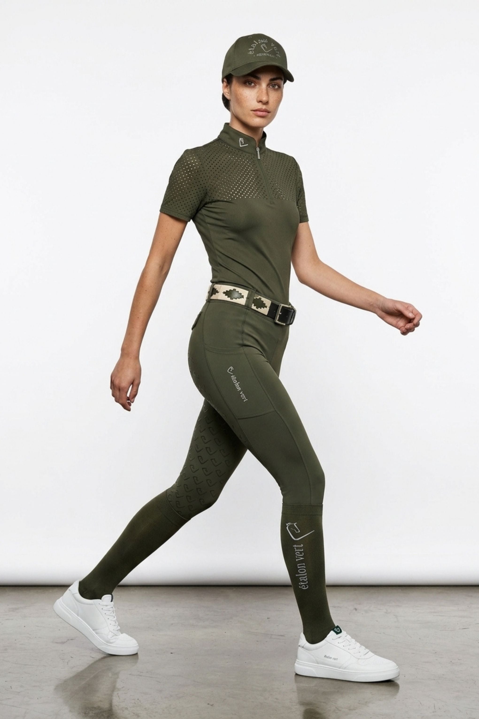 Funktionsshirt Star Gold Kurzarm perforiert - Olive