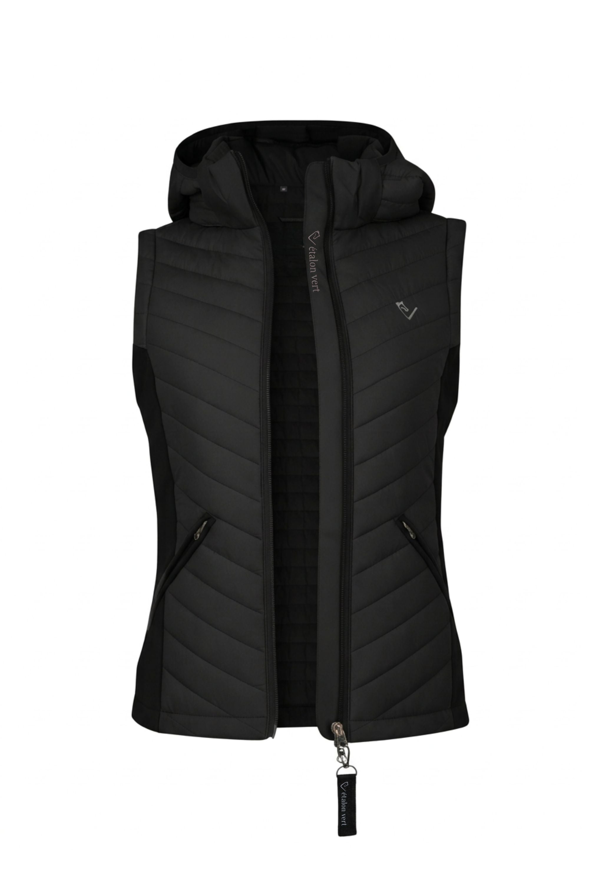 Gilet matelassé Cassini 2.0 Young Riders - Noir
