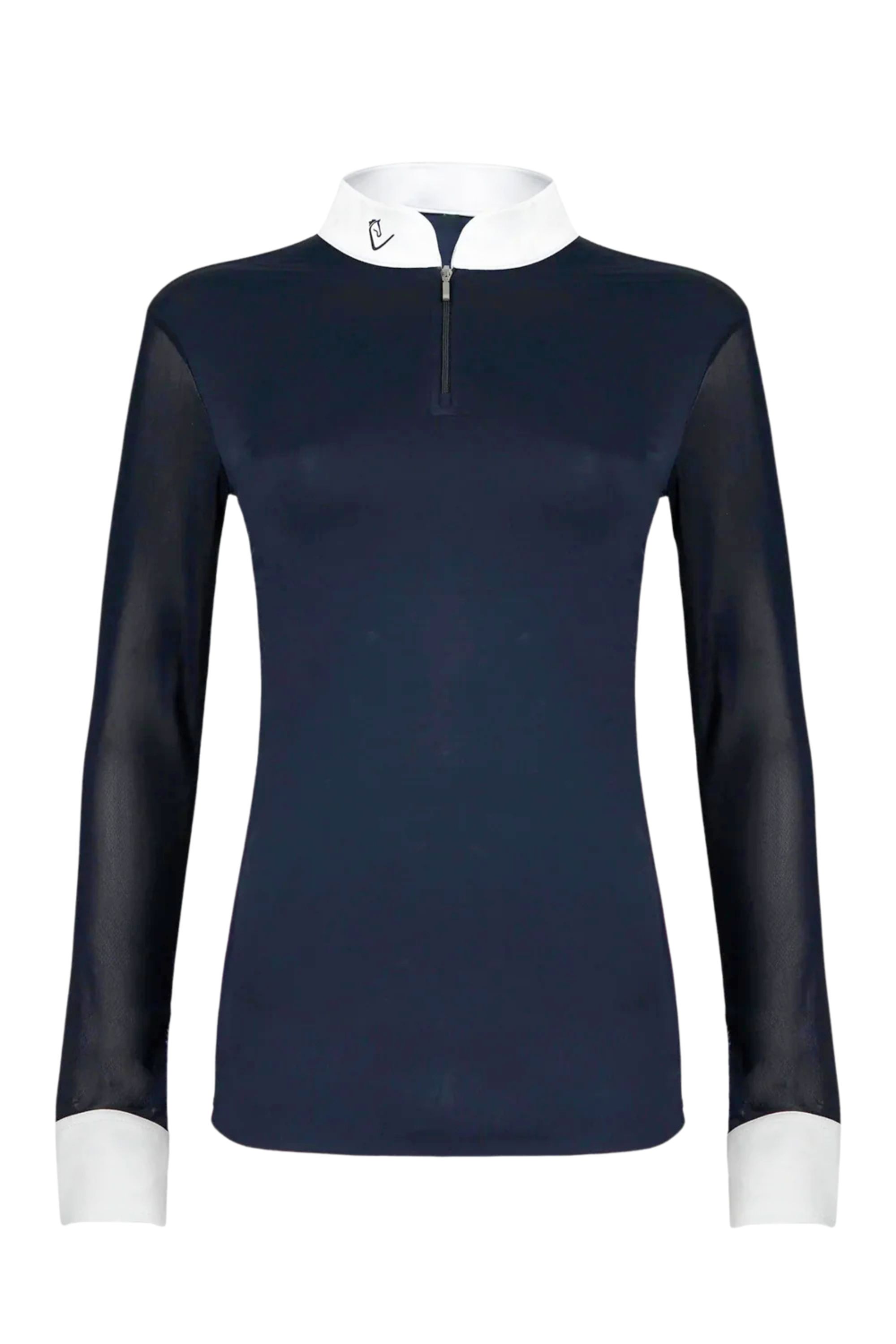 Balou Turniershirt Langarm Young Riders - Glitter Edition - Navy
