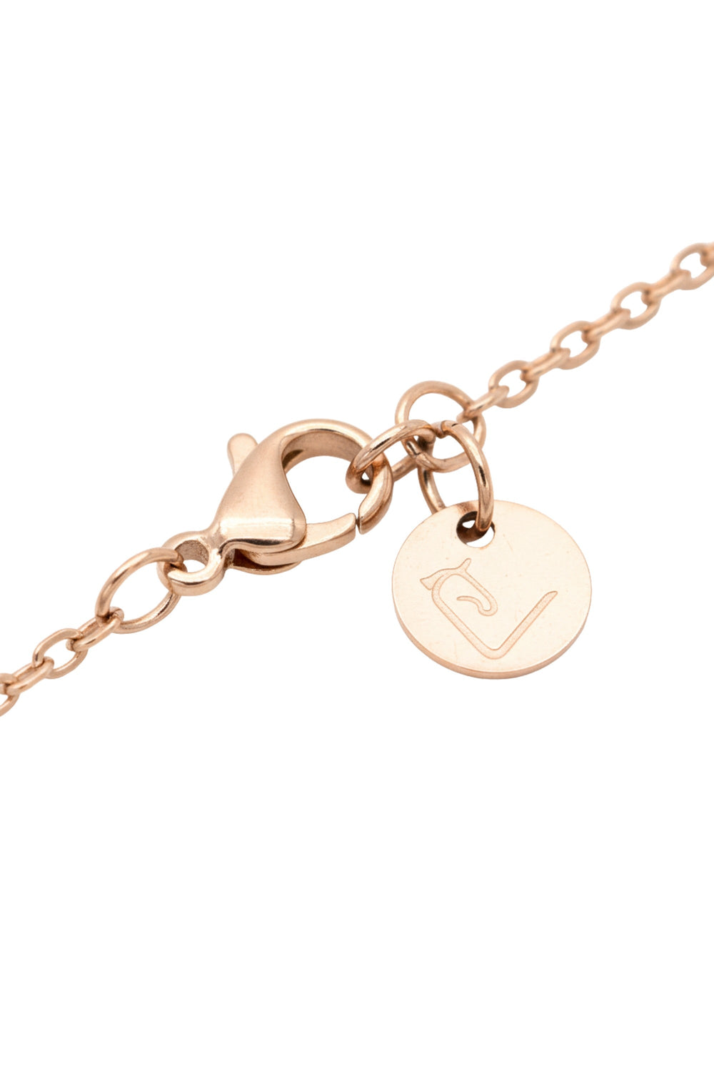 Bracelet - Snaffle bit - Rose gold