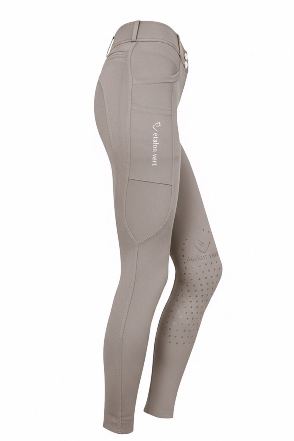Belissimo 2.0 Reithose mit Leggings Komfort Kniegrip - Taupe