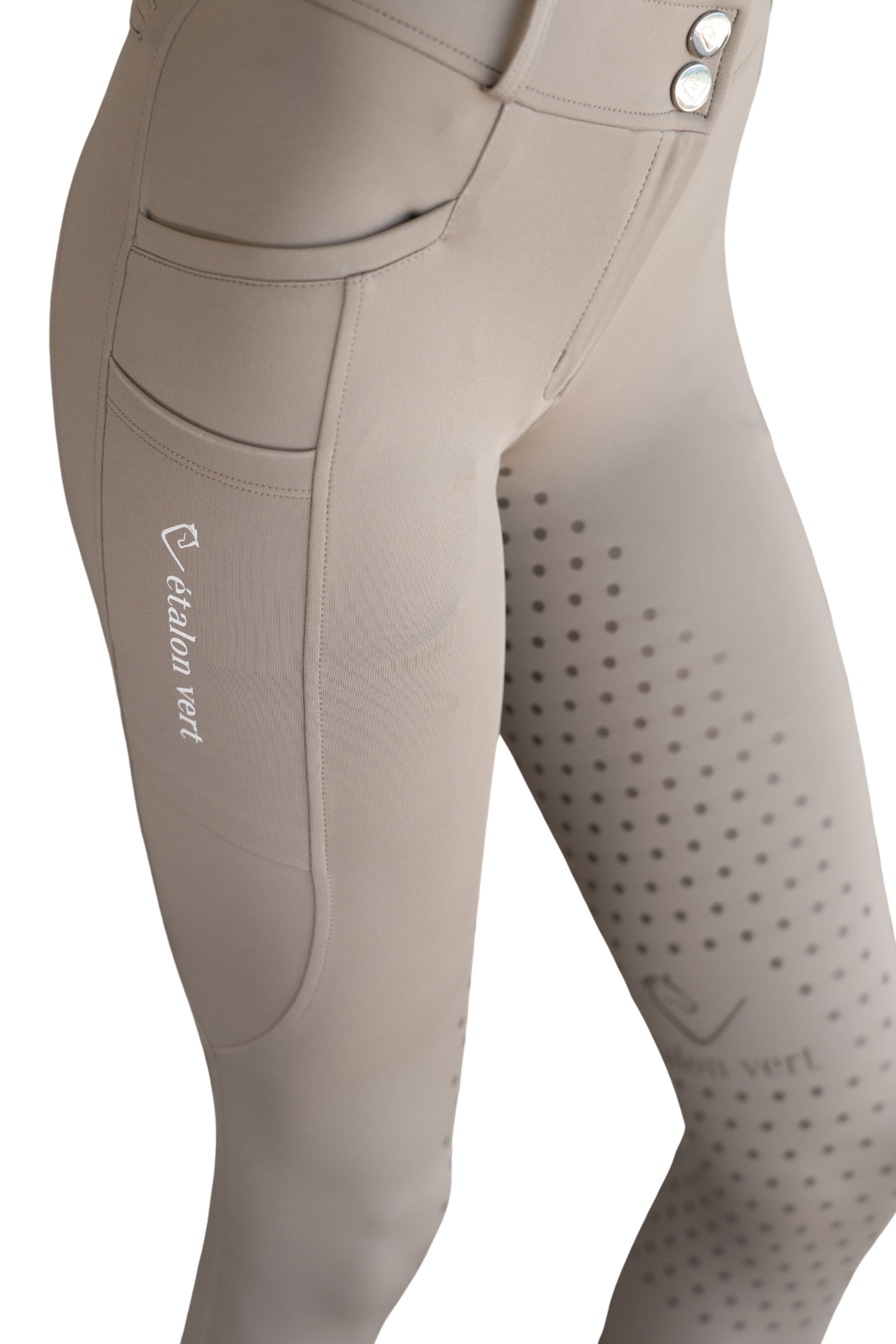 Belissimo 2.0 Reithose Vollgrip - Taupe