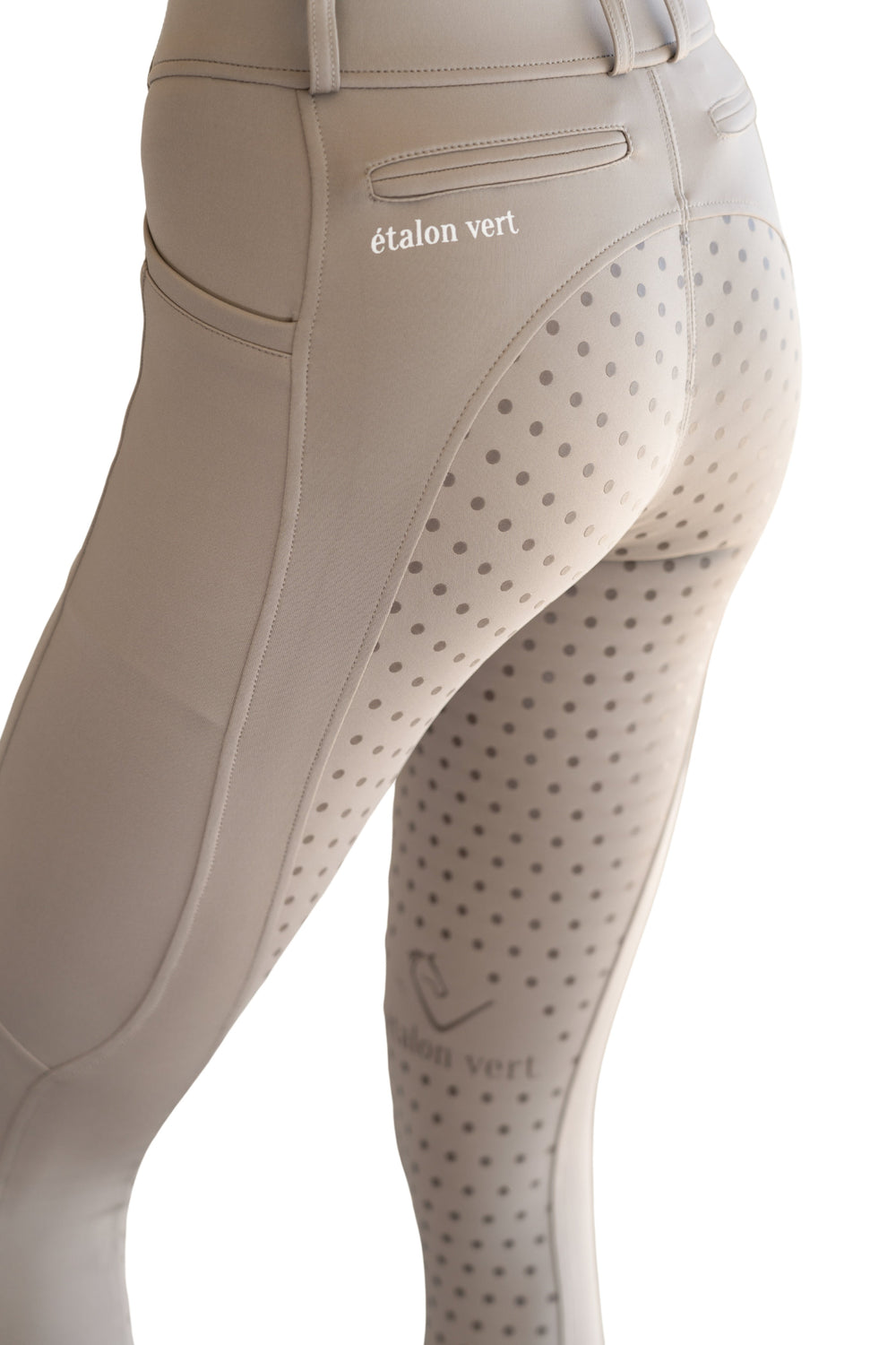 Belissimo 2.0 Reithose mit Leggings Komfort Vollgrip - Taupe