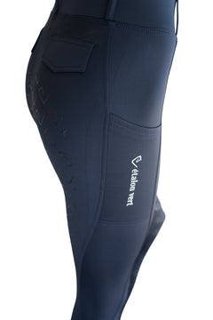 Chacco 2.0 - Compression Leggings Fullgrip - Navy