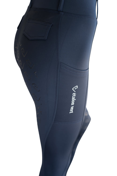 Chacco 2.0 - Compression Leggings Fullgrip - Navy