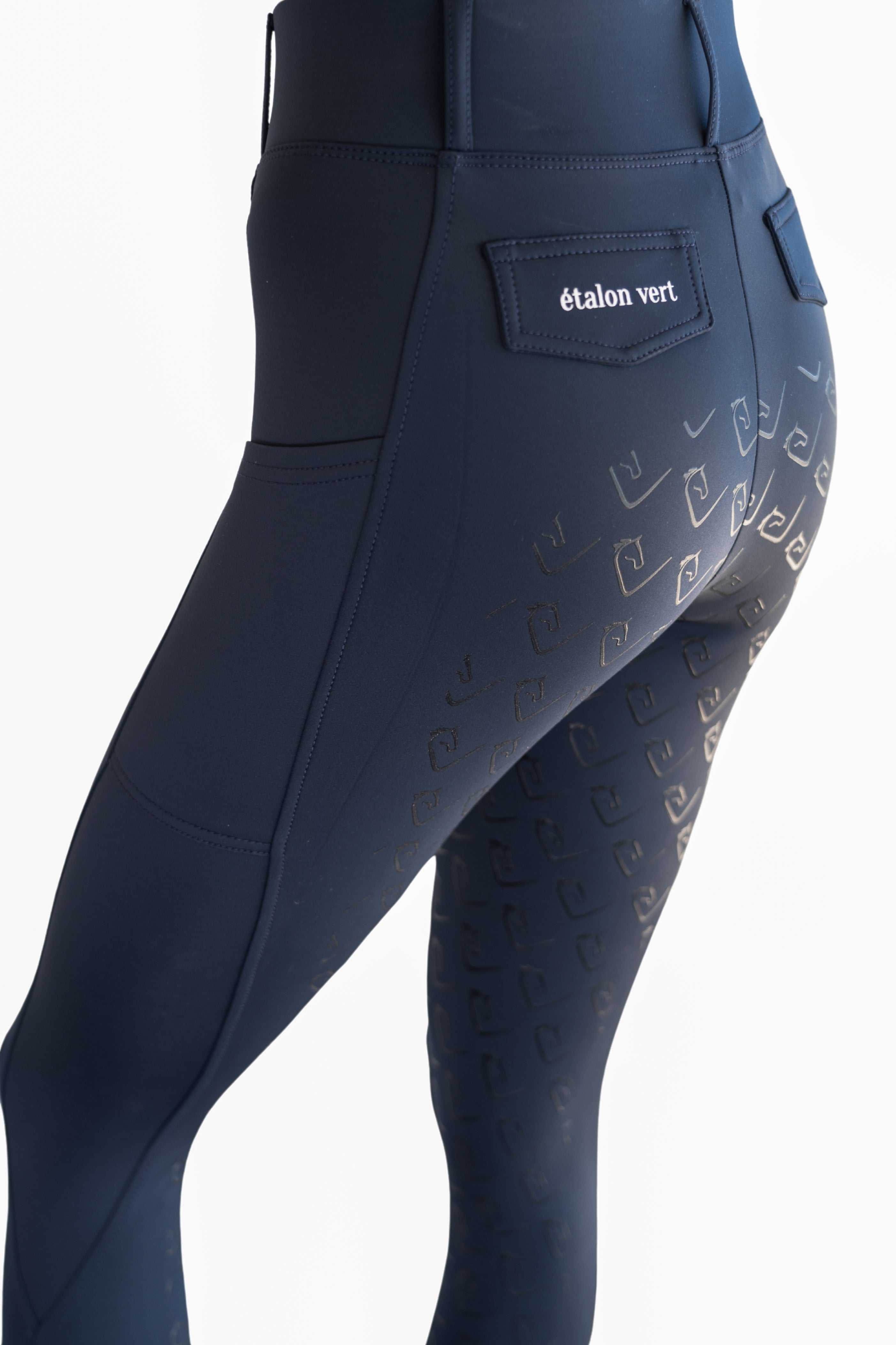 Chacco 2.0 - Leggings Young Riders Fullgrip - Navy