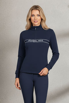 Pull Zippé - Etalon Equestrian - Marine