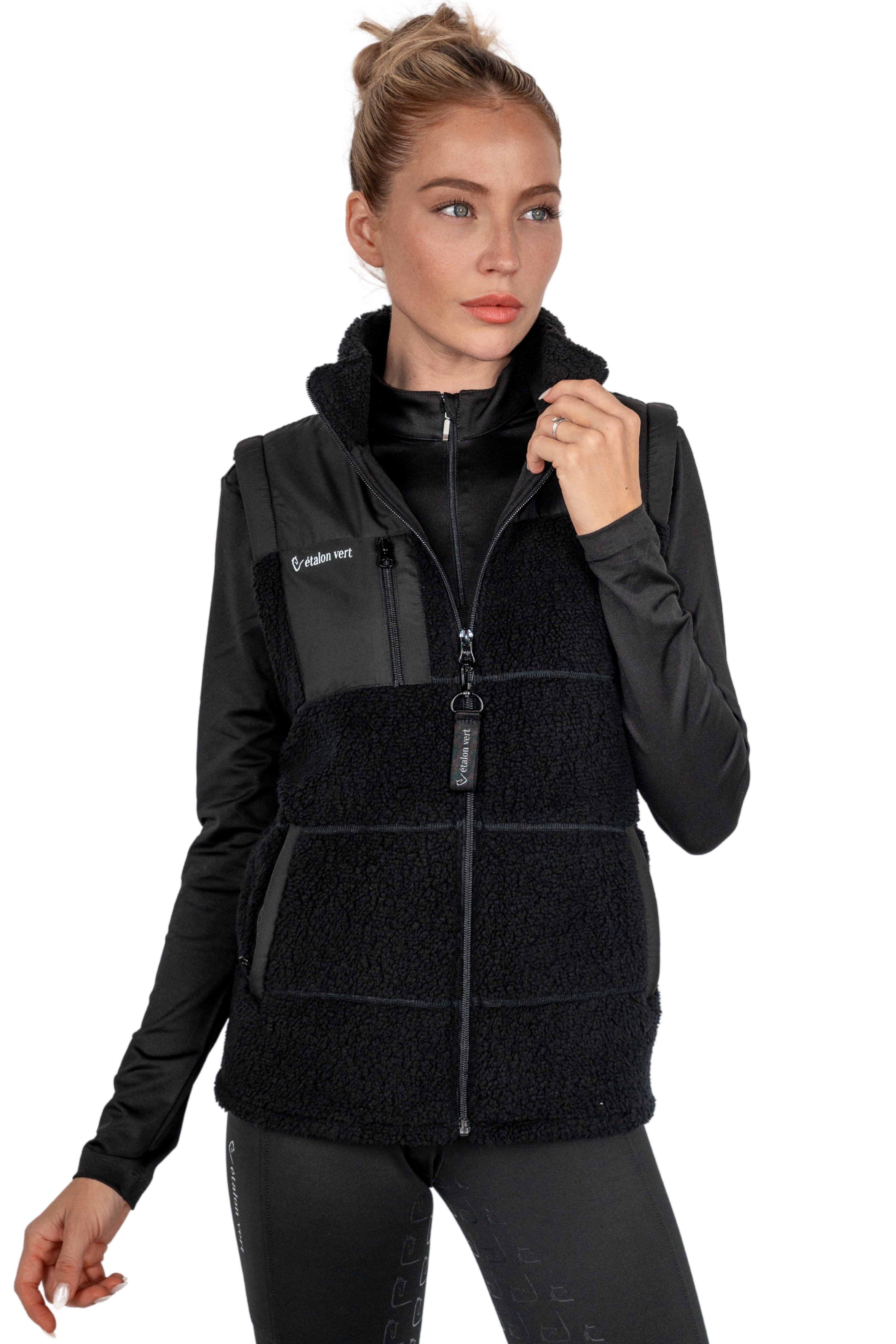 Teddy vest Valegro - Black