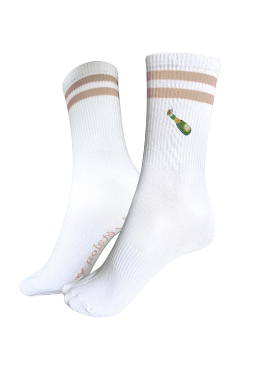 Sportsocken - Champagner Flasche Icon