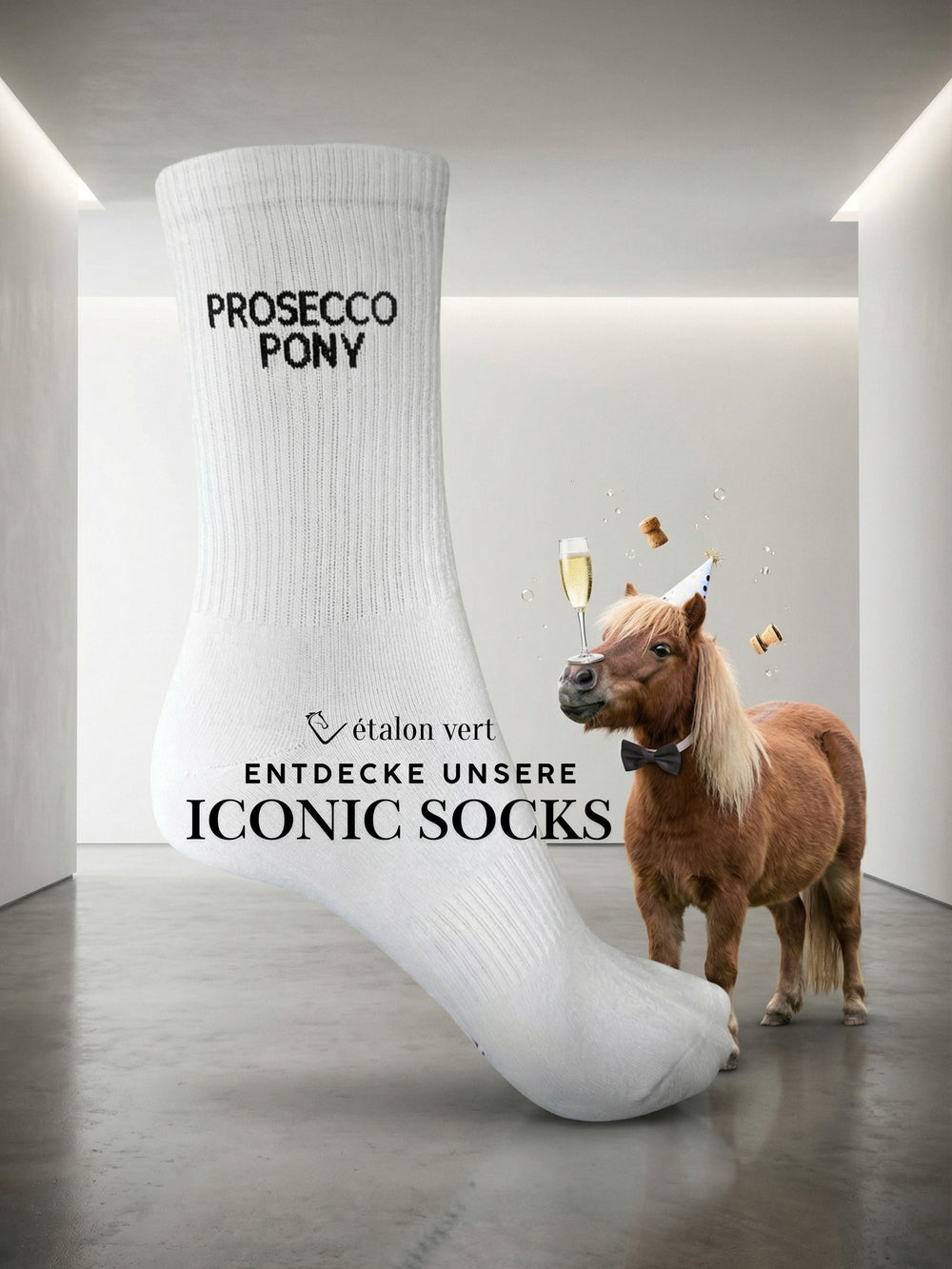 Sports socks - Prosecco Pony Icon