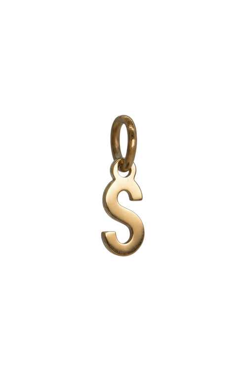 Charm - Buchstaben - Gold