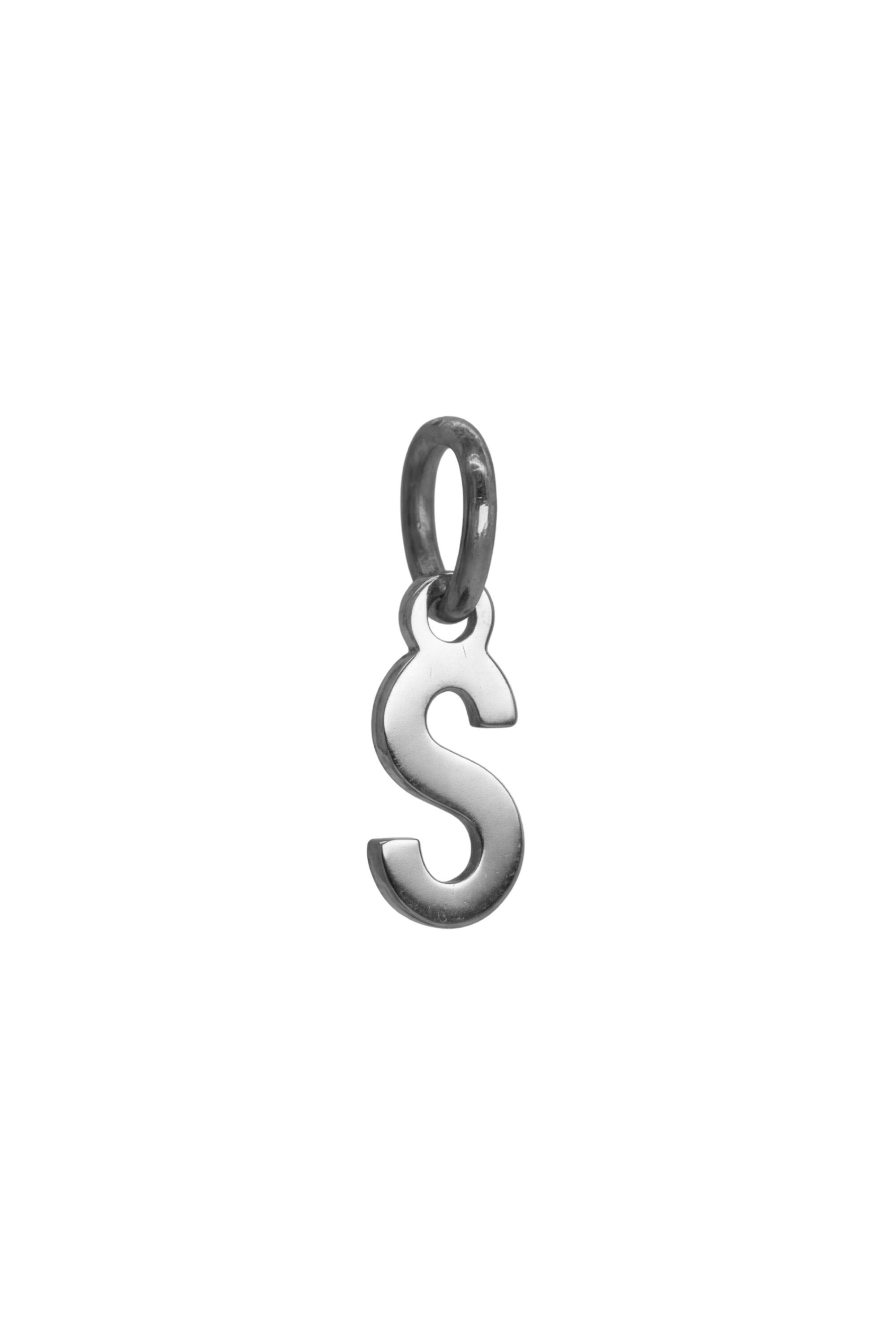 Charm - Buchstaben - Silber