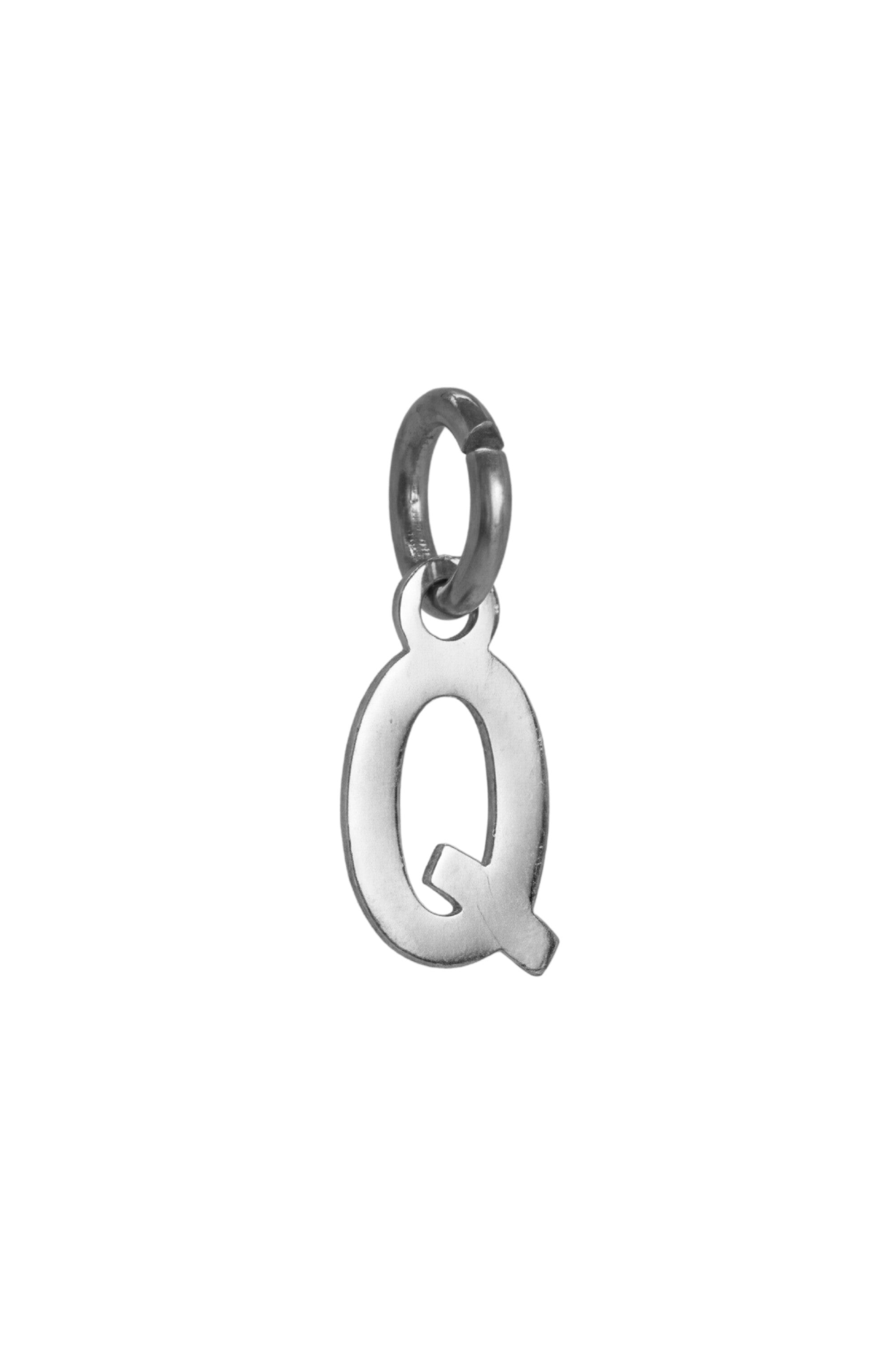 Charm - Buchstaben - Silber