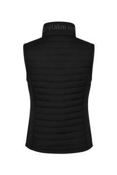 Quilted vest Cassini 2.0 Young Riders - Black