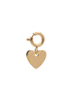 Engraved Charm - Heart - Gold - Bracelet