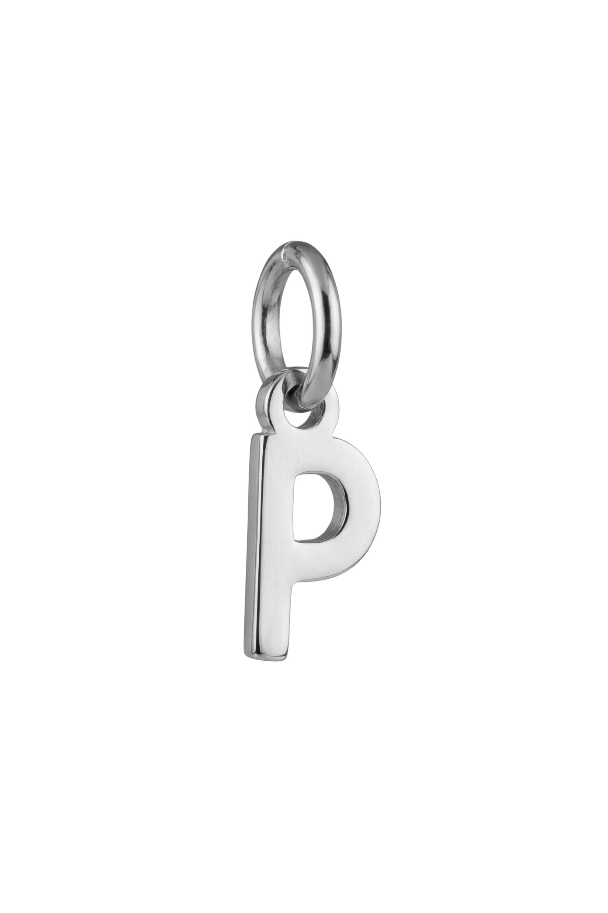 Charm - Buchstaben - Silber