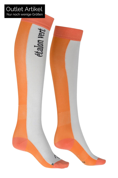 Reitsocken Zinedine - White/Orange