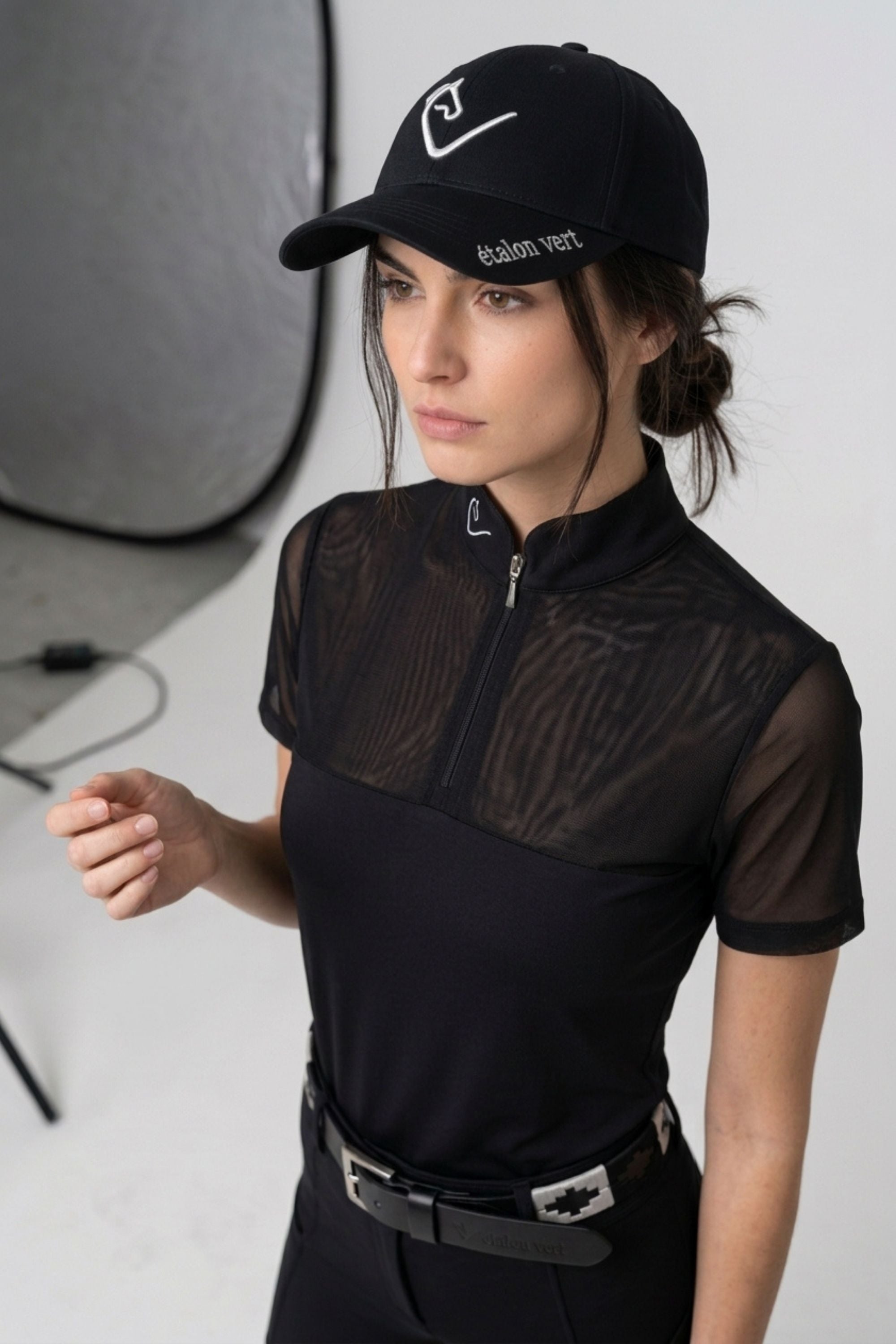 Star Gold Kurzarm Mesh - Black